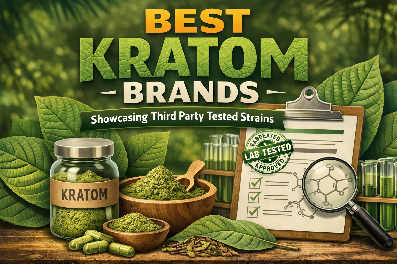 Best Kratom Brands Showcasing Third Party Tested Strains