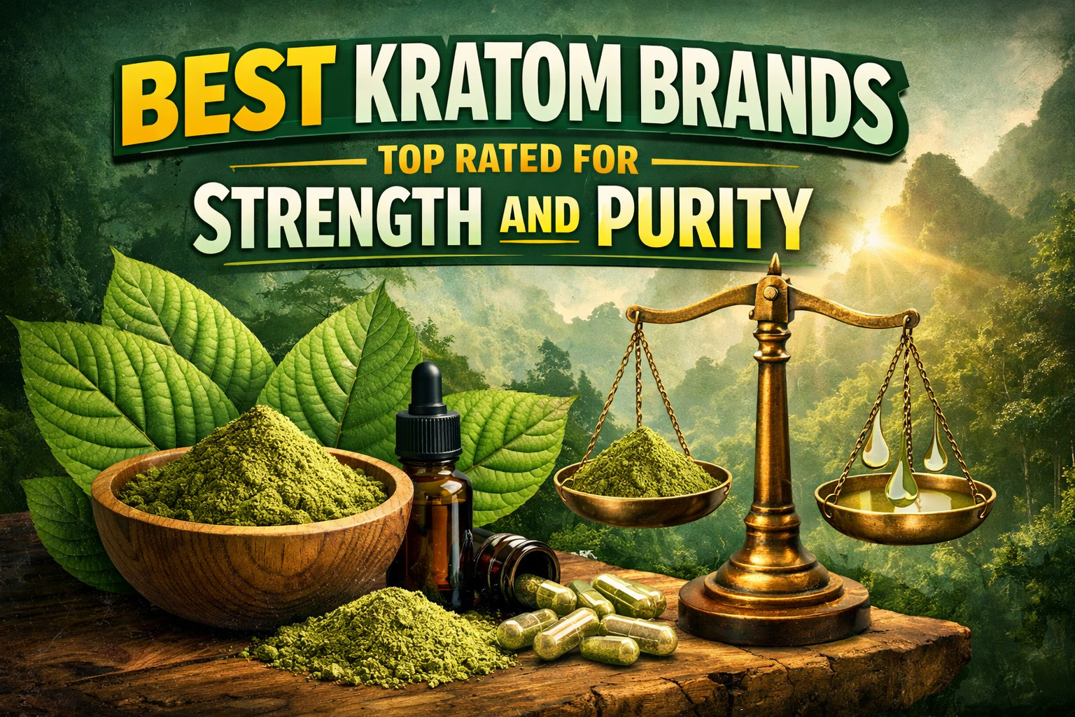 Best Kratom Brands Top Rated For Strength And Purity