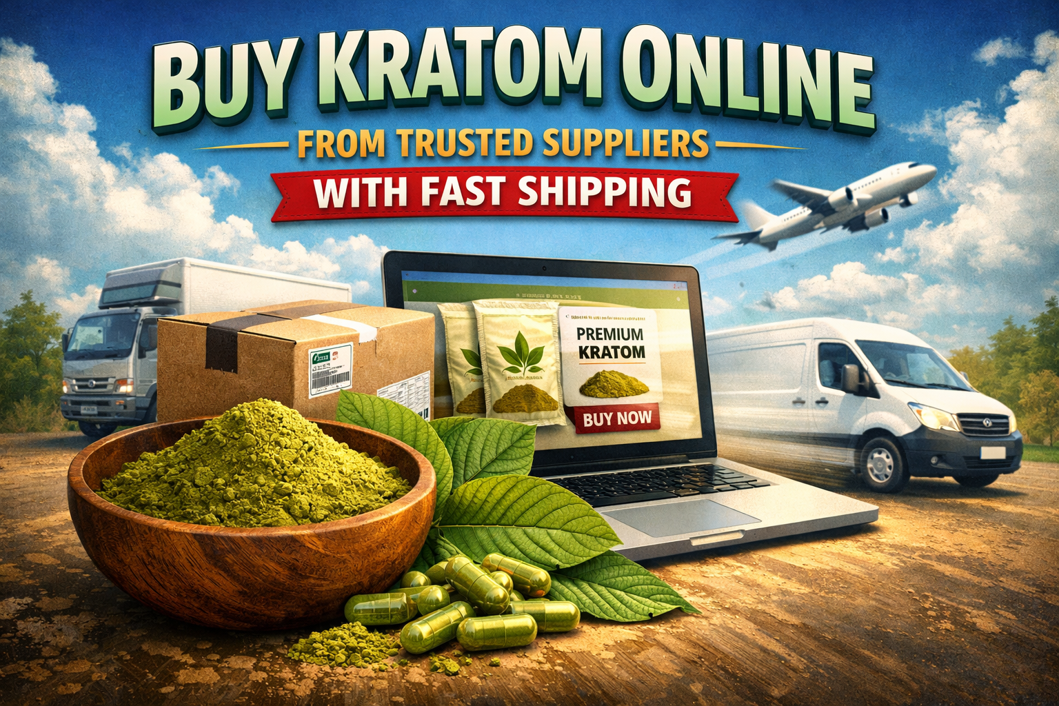 Buy Kratom Online From Trusted Suppliers With Fast Shipping
